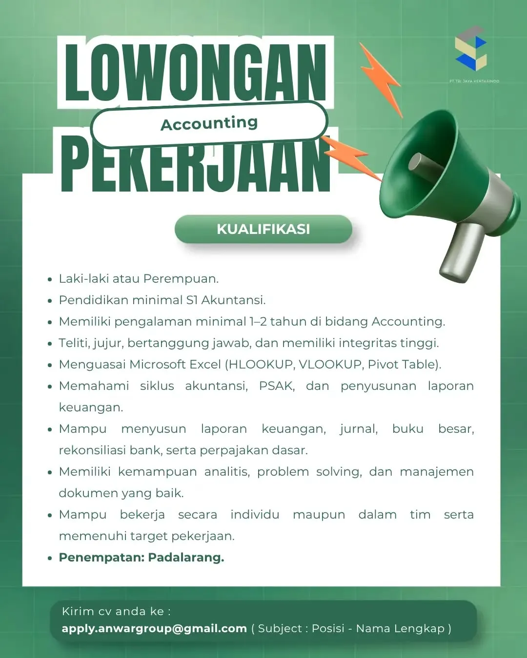 Logo PT TRI JAYA KERTASINDO