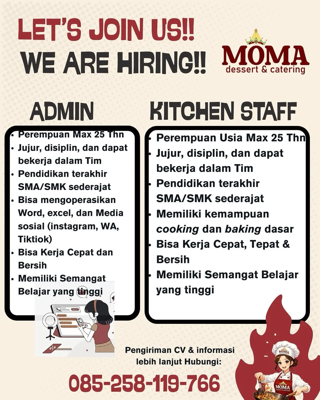 Logo MOMA Dessert & Catering