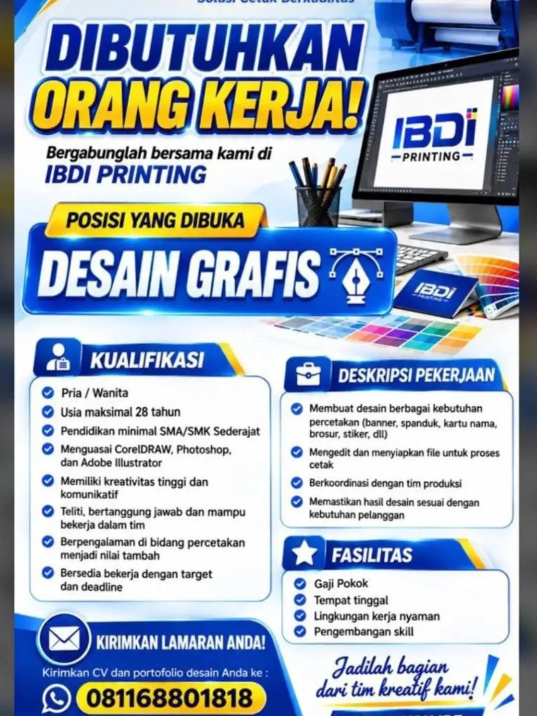 Logo IBDI Printing