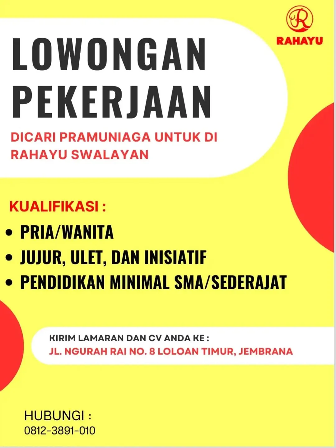 Logo RAHAYU