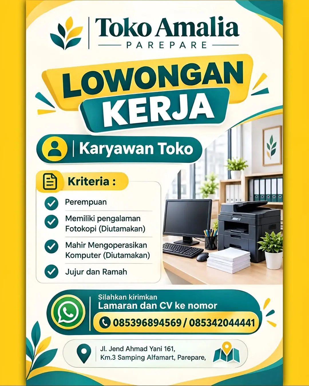 Logo Toko Amalia Parepare