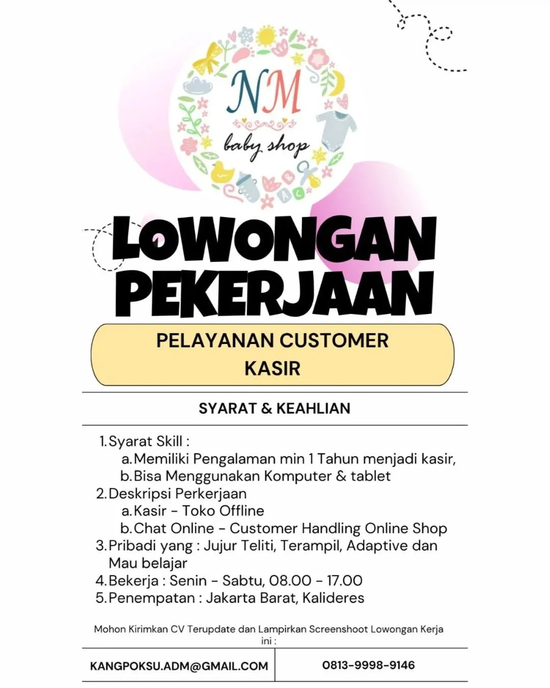 Logo NM Baby Shop