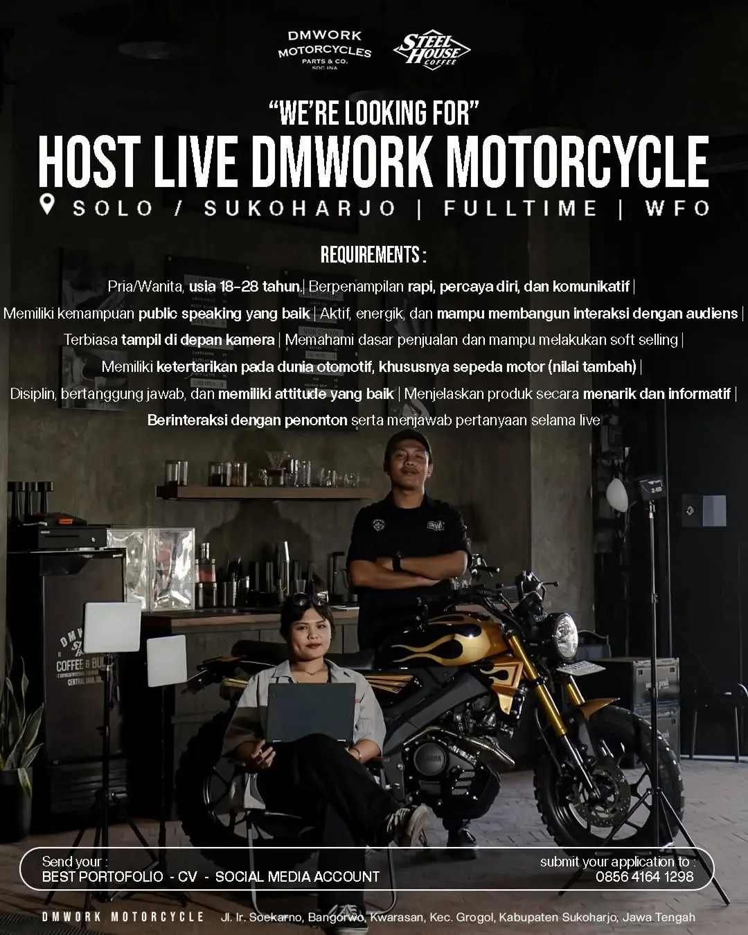 Logo DMWORK MOTORCYCLE