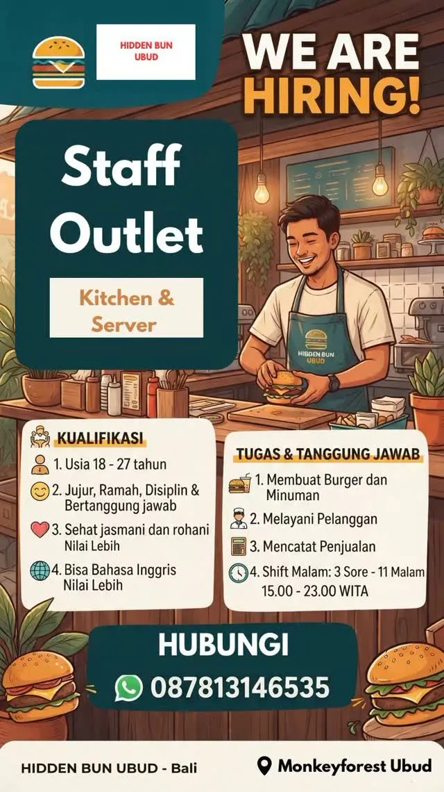 Logo Hidden Bun Ubud