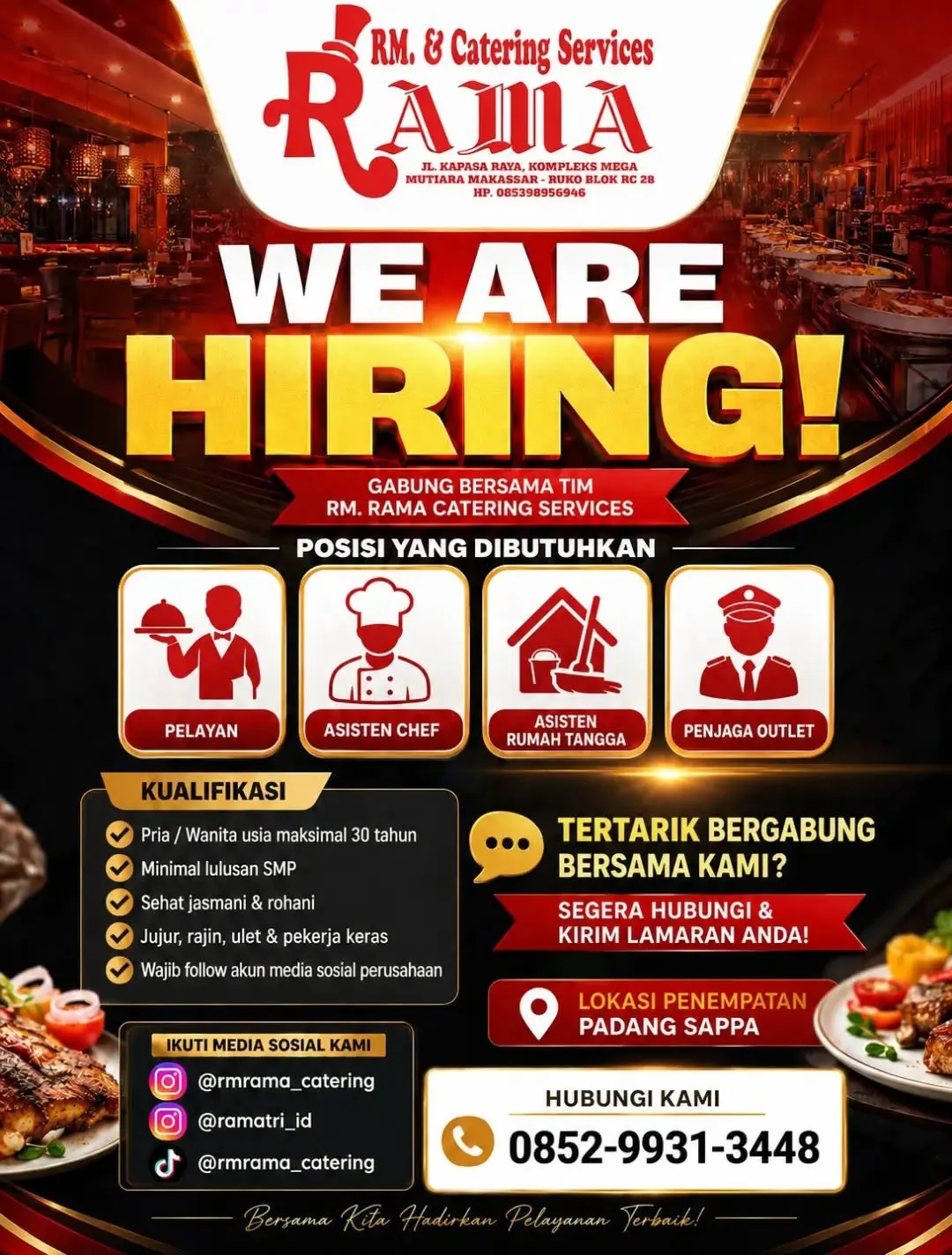 Logo RM. Rama Catering Services