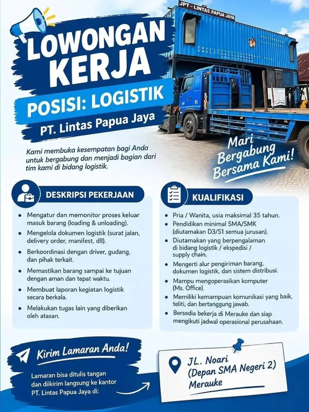 Logo PT. Lintas Papua Jaya