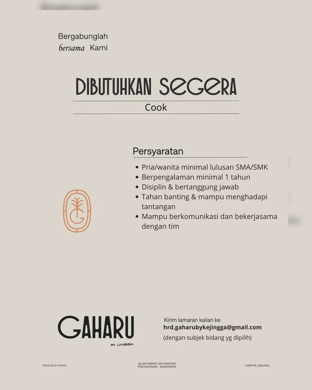 Logo Gaharu by Jingga