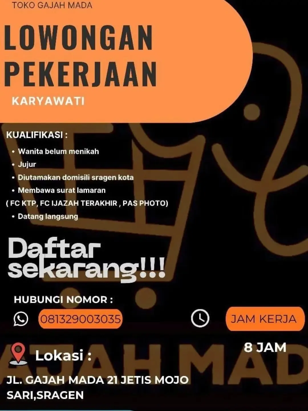 Logo TOKO GAJAH MADA
