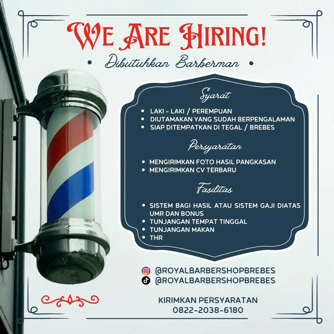 Logo Royal Barbershop Brebes
