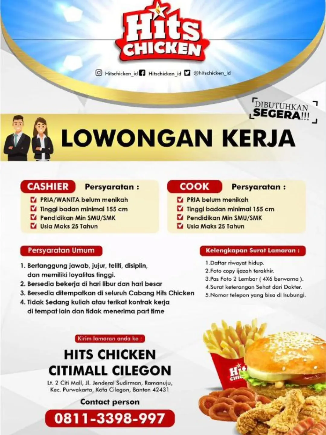 Logo Hits Chicken