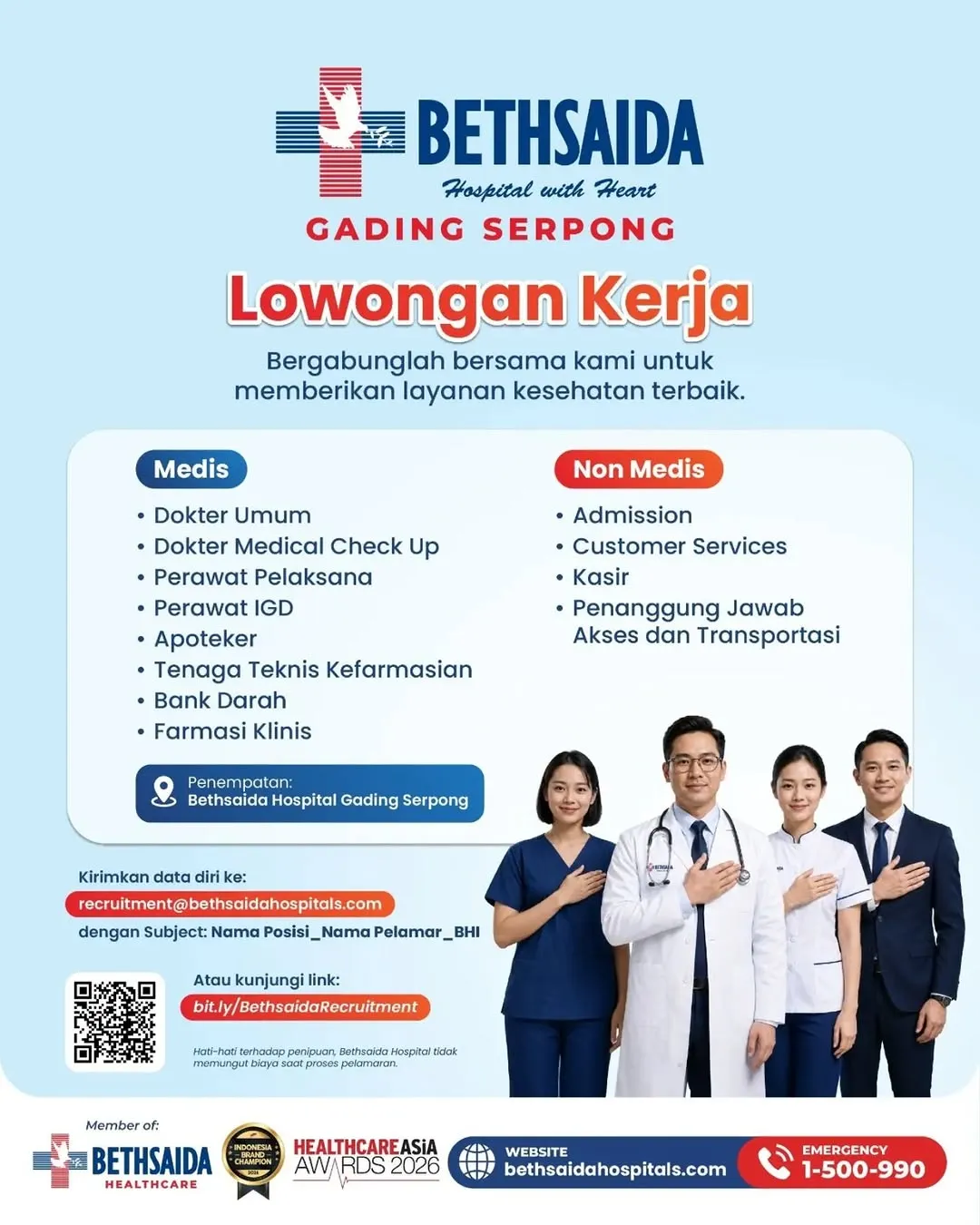 Logo Bethsaida Hospital