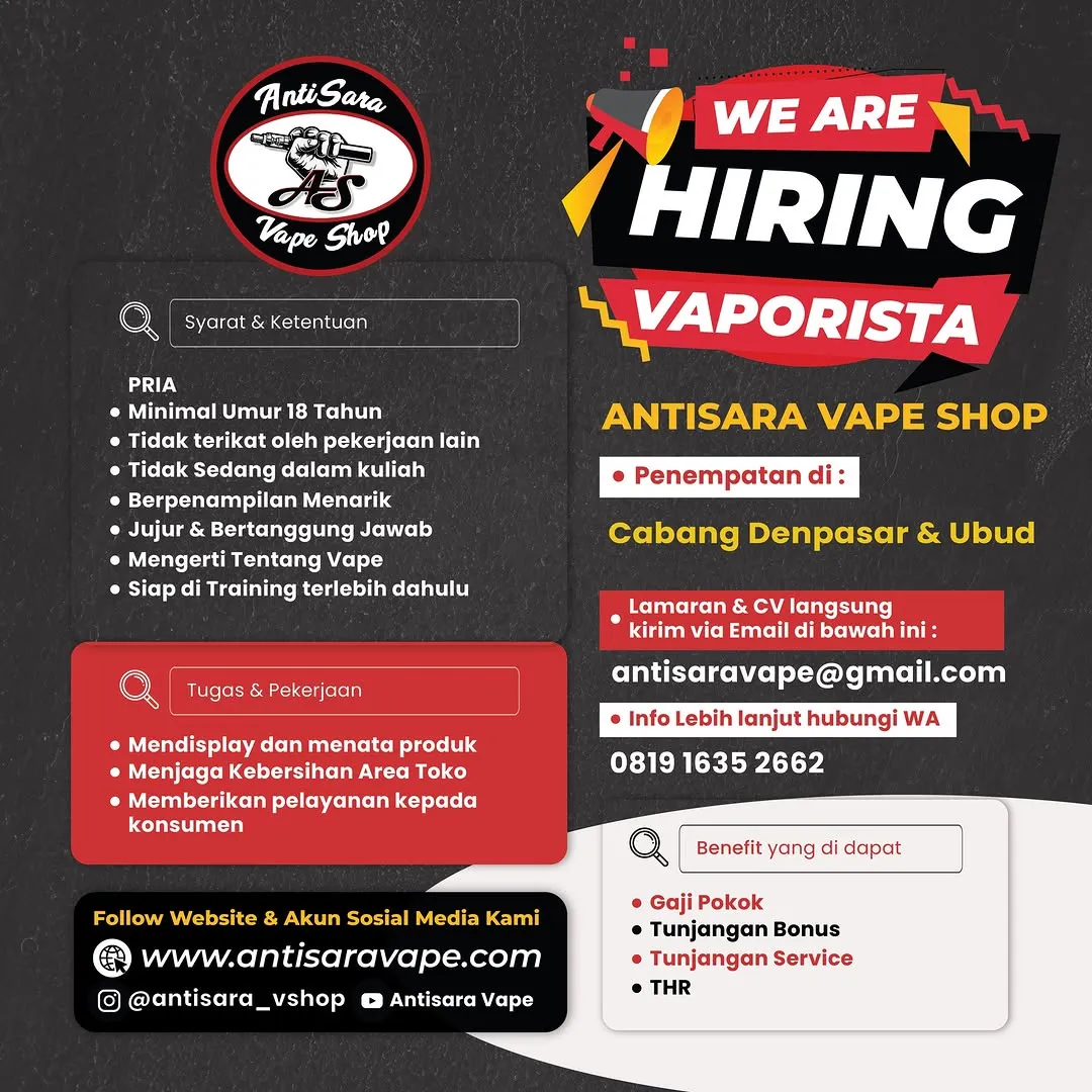 Logo Antisara Vape Shop